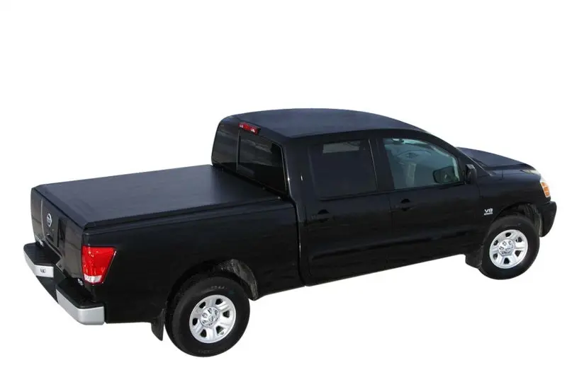 Access Original Roll-Up Truck Bed Cover – Clamp-On Design For 2017 Nissan Titan Xd (8-Foot Bed, Fits With Or Without Utili-Track) 1