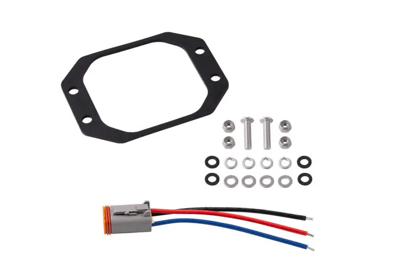 Diode Dynamics Ss3 Backlit Flush Mounting Kit – Single-Unit Led Lighting Accessory 1
