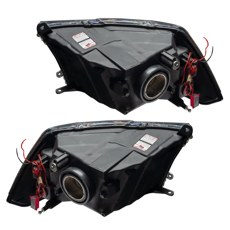 Oracle Smd Headlight Assembly For 2009–2012 Dodge Ram Non-Sport Models – Black Housing, White Leds 1