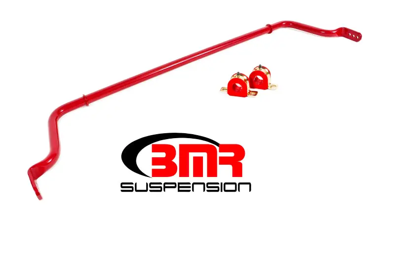 Bmr Adjustable Rear Sway Bar Kit – Hollow 32Mm Design For 2016–2017 Chevrolet Camaro 6Th Gen, Red Finish 1
