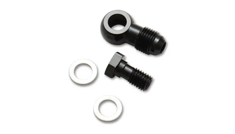 Vibrant Aluminum -6An Male Banjo Fitting – 14Mm X 1.5 Metric Thread With Two Included Washers 1
