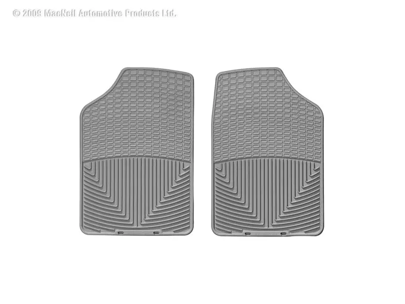 Weathertech Front Floor Liners For 1994 Lincoln Town Car – Gray Rubber 1