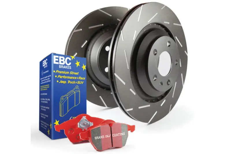 Ebc S4 Performance Brake Kit – Redstuff Pads And Usr Rotors 1