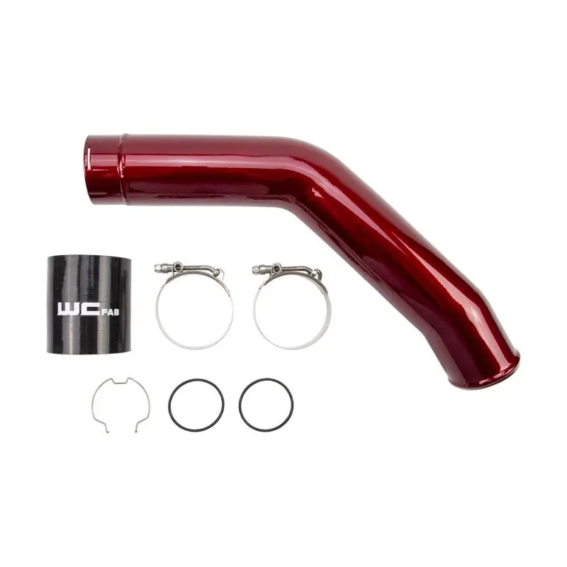 Wehrli 15-24 Ford 6.7L Power Stroke 3In Hot Side Intercooler Pipe - Wcfab Grey 1