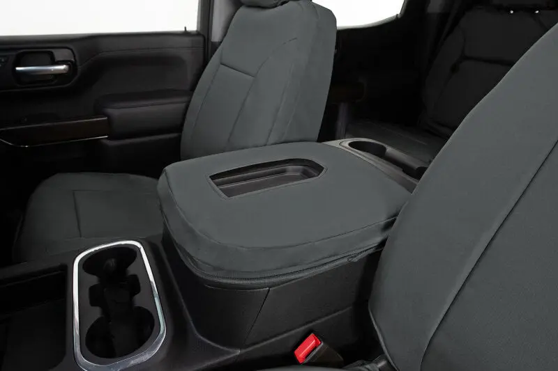 Covercraft Endura Precisionfit Front Row Seat Covers For 2019–2024 Subaru Ascent – Charcoal 2