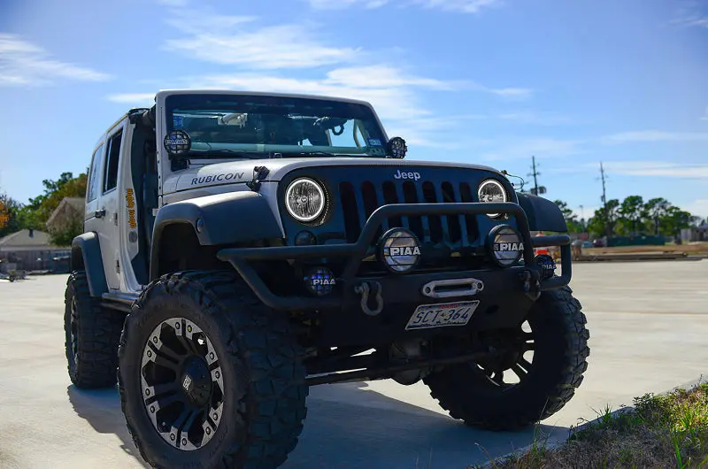 Oracle Led Halo Light Kit For 2007–2017 Jeep Wrangler – White Illumination 1