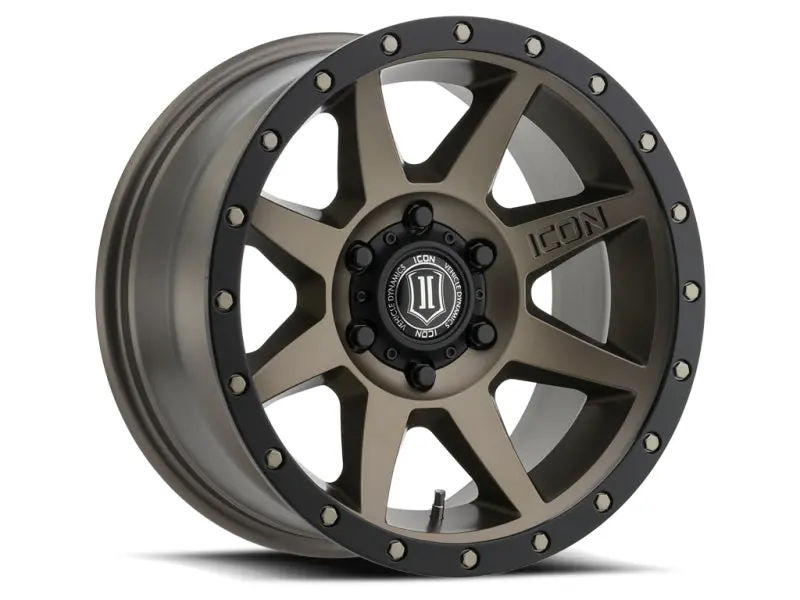 Icon Rebound Bronze Alloy Wheel – 18X9", 6X5.5", 25Mm Offset, 95.1Mm Center Bore 1