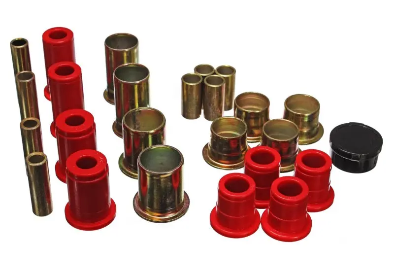 Energy Suspension Red Front Control Arm Bushings For 1982–2004 Ford Blazer, S10 & S15 Pickup (2Wd) 1