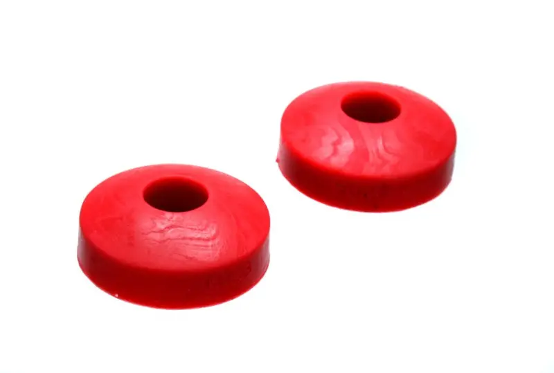 Energy Suspension Red Button Head Mount Pad – 2" Od × 0.75" Height 1