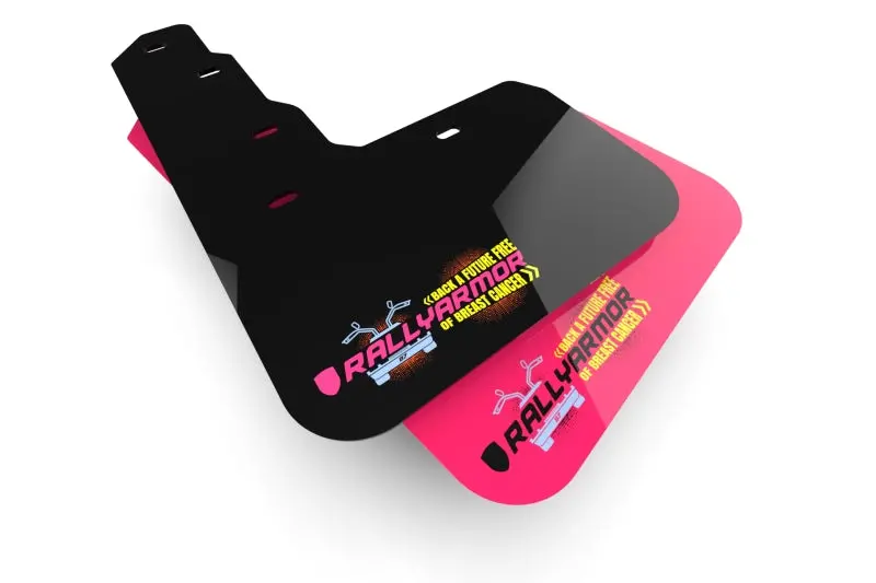 Rally Armor Bce Logo Pink Mud Flaps For 2015–2018 Volkswagen Jetta Mkvii 1