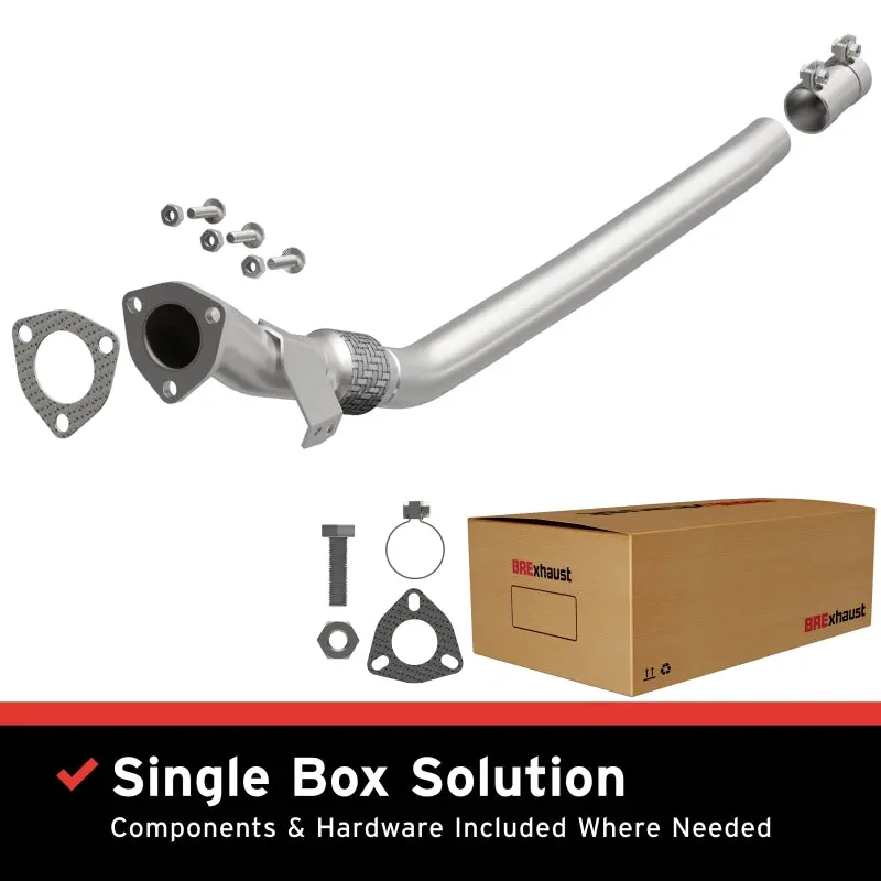 Bre Front Exhaust Pipe Kit For 2005–2008 Audi A4 Quattro 2.0L Turbo 1