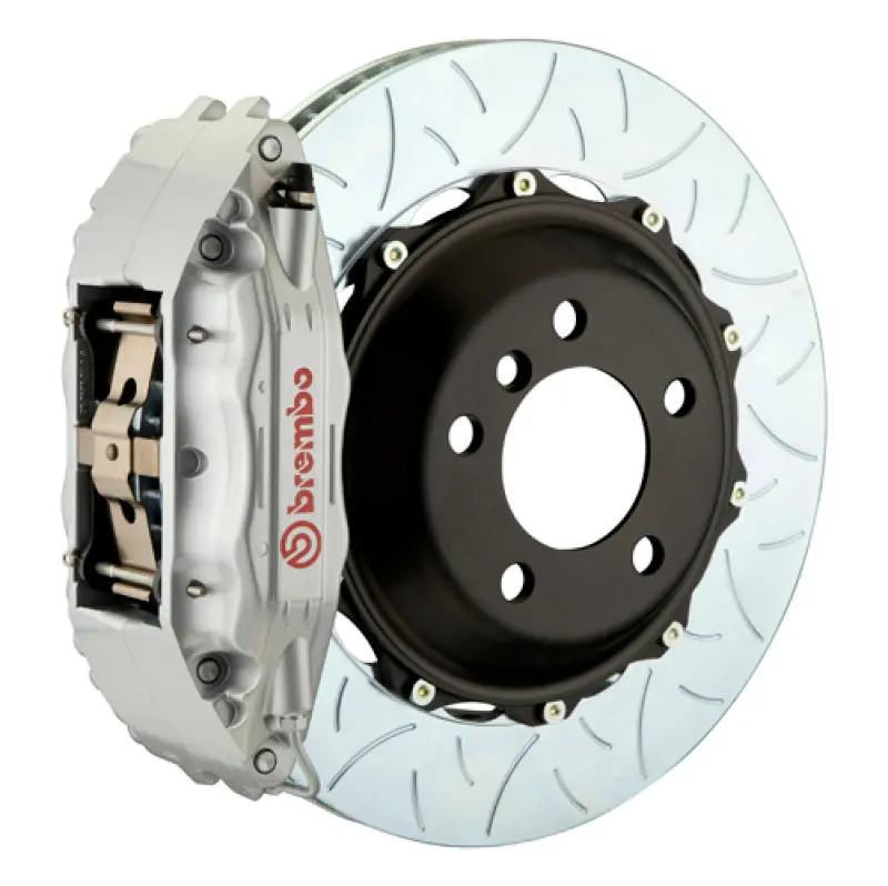 Brembo Gt Big Brake Kit For Toyota Corolla – Front, 4-Piston Cast Calipers, 355X32Mm Slotted 2-Piece Rotors 1