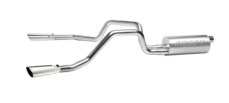 Gibson Stainless Steel Dual Cat-Back Exhaust – Fits 2010–2013 Chevrolet Silverado 1500 Ls With 4.8L Engine 1