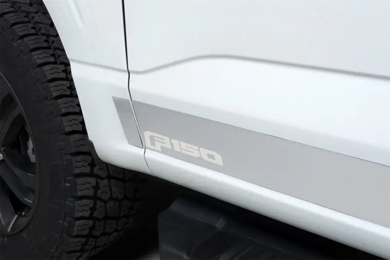 Putco Licensed Stainless Steel Rocker Panels – 4.25-Inch Tall, 12-Piece Set For 2021 Ford F-150 Supercab (6.5-Foot Box) 1