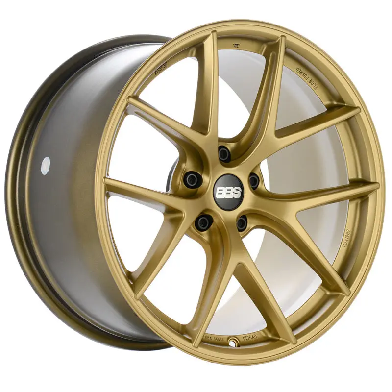 Bbs Ci-R Unlimited 20X10 Satin Gold Wheel – Et71.5, Face 1 Design 1