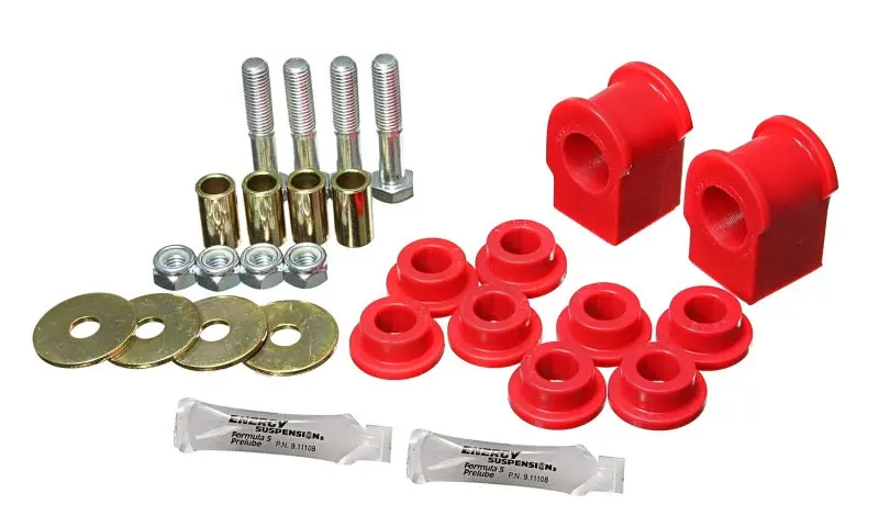 Energy Suspension 2005-07 Ford F-250/F-350 Sd 2/4Wd Rear Sway Bar Bushing Set - 1-1/8Inch - Red 1