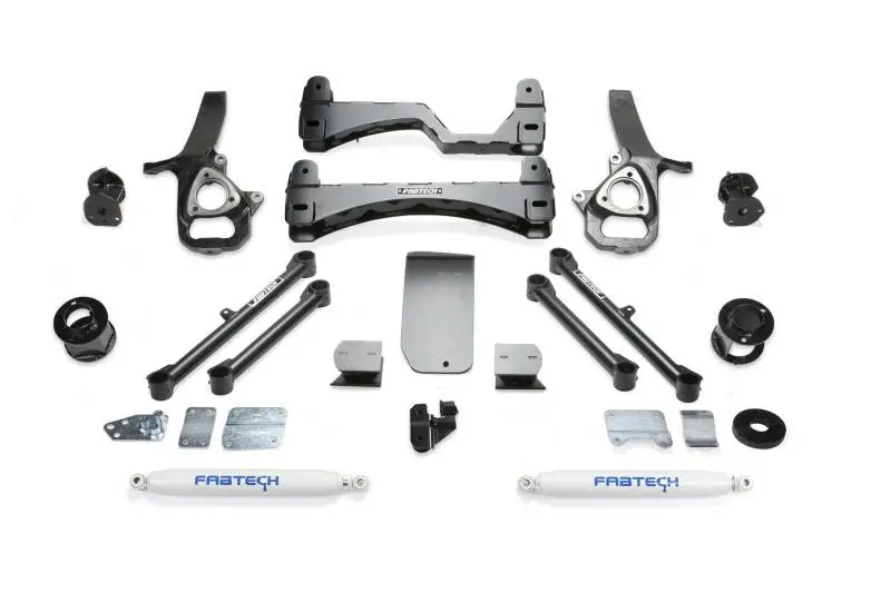 Fabtech 6-Inch Basic Lift System With Performance Shocks For 2019–2021 Ram 1500 4Wd 1