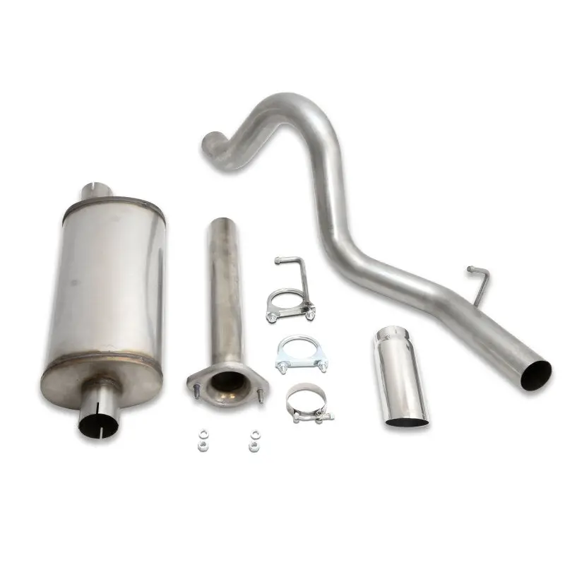 Jba Stainless Steel Cat-Back Exhaust – Rear Exit, Single System For Jeep Wrangler Lj (2004–2006), 2.4L/4.0L 1