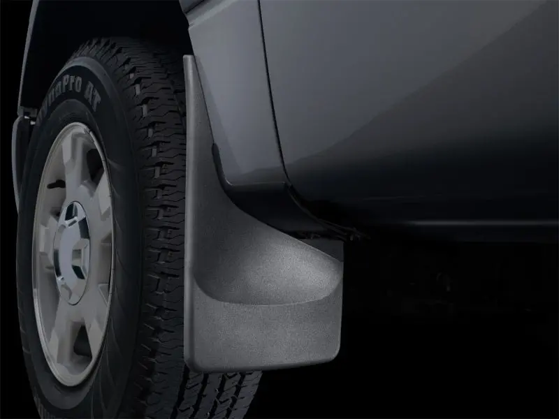 Weathertech No-Drill Rear Mudflaps – Compatible With 2014+ Ford Transit (Excludes Dual Rear Wheel Models) 1