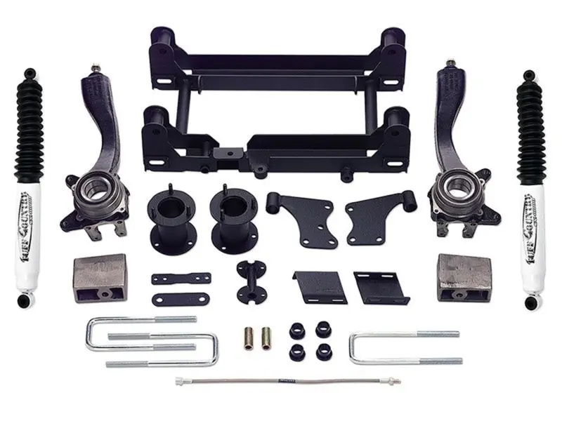 Tuff Country 5-Inch Lift Kit For 2005–2006 Toyota Tundra 2Wd & 4Wd With Steering Knuckles And Sx8000 Shocks 1