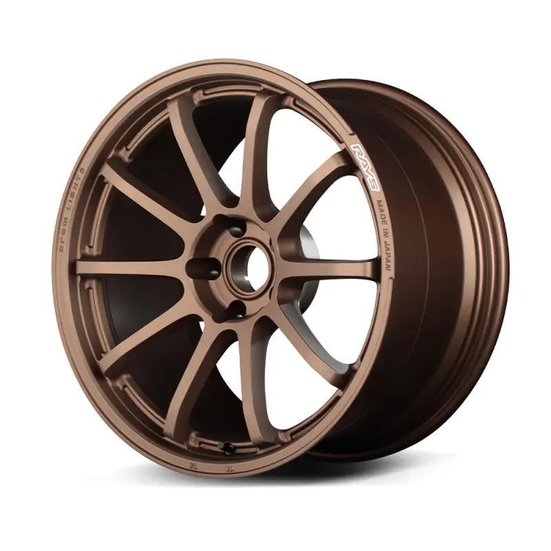 Gram Lights 57Nr 18X9.5 +38 5-100 Dark Bronze Wheel 1