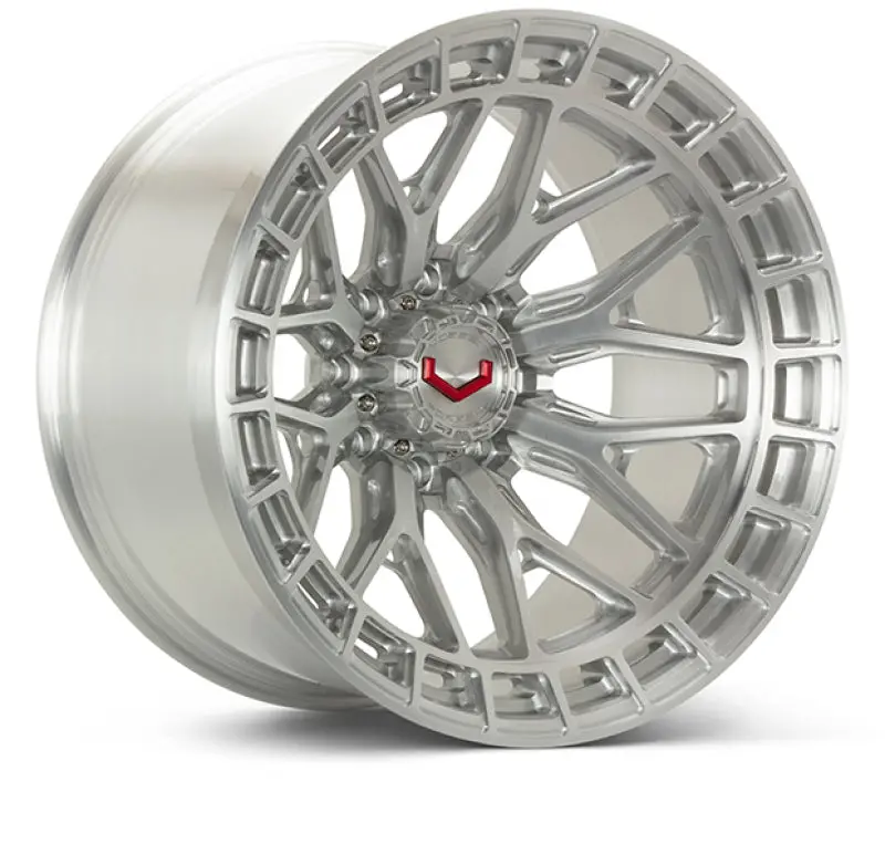 Vossen Lcx-02 Forged Aluminum Wheel – 24X12, +44Mm Offset, 8X180 Bolt Pattern, Ultra-Deep Profile, Brushed Gloss Finish 1