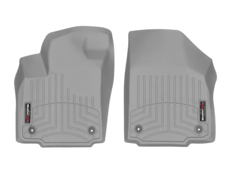 Weathertech Front Floor Liners – Custom-Fit For 2004–2013 Maserati Quattroporte, Grey 1