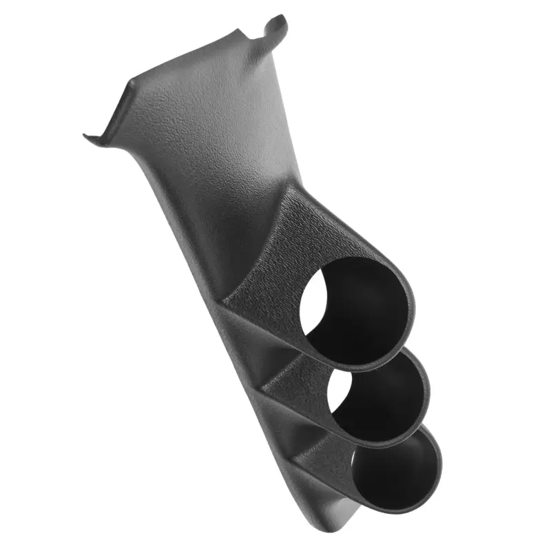 Autometer Triple Gauge Pillar Pod For 1986–1993 Chevy S-10 – 2-1/16" Black Housing 1