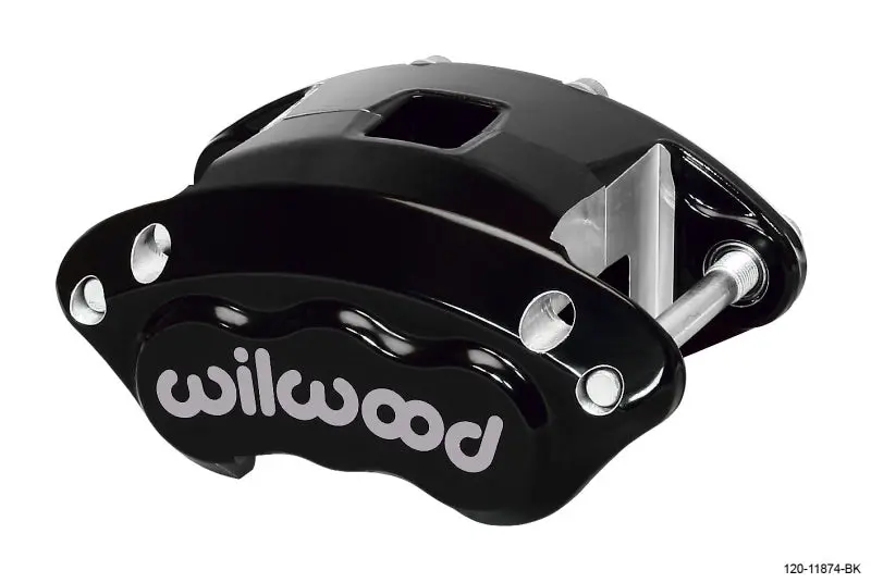 Wilwood D154 Black Caliper – Dual 1.12" Pistons, Compatible With 1.04" Discs 1