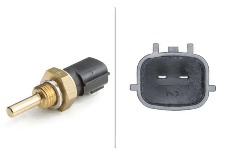 Hella Engine Coolant Temperature Sensor – 6-Point Mount For 2002–2009 Nissan 350Z 1