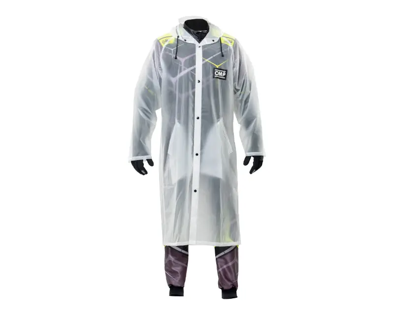 Omp Ks Transparent Rain Jacket – Lightweight, Packable, Size L 1
