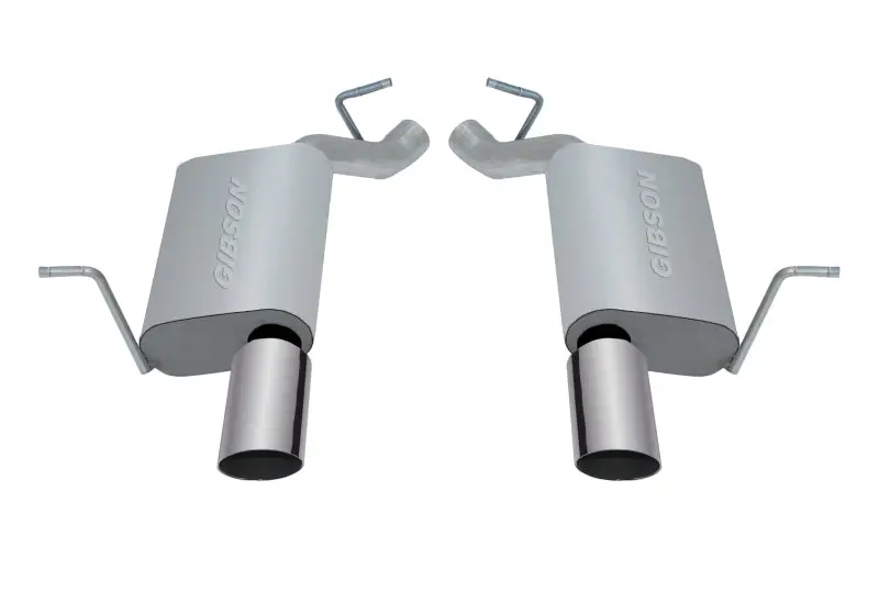 Gibson Stainless Steel Axle-Back Dual Exhaust System For 2011–2018 Jeep Grand Cherokee Laredo 3.6L 1