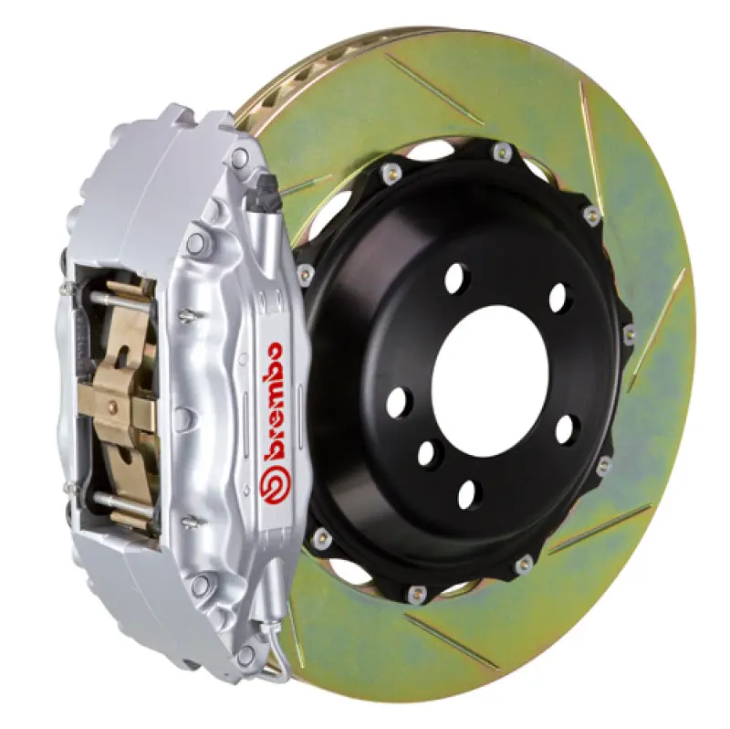 Brembo Gt Front Brake Kit – 4-Piston Calipers With Slotted 355X32Mm Two-Piece Rotors For Infiniti Q45 (2002–2006) 1