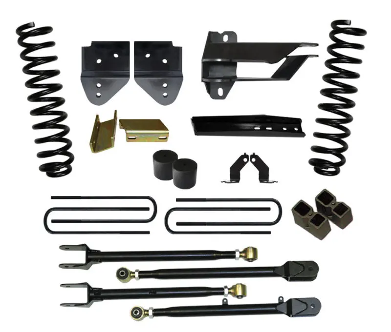 Skyjacker 4-Inch Lift Kit – Designed For 2017 Ford F250 4Wd Diesel With Leaf Spring Suspension 1