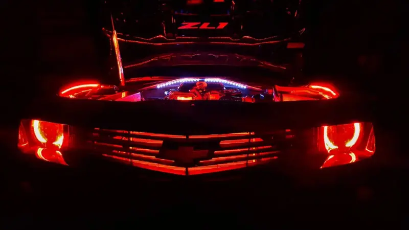 Oracle Engine Bay Led Strip Kit – 60-Inch Length, Red Color, Plug-And-Play Installation 1