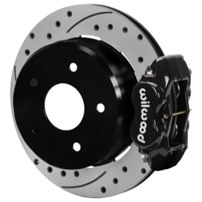 Wilwood Dynalite Rear Drum-To-Disc Conversion Kit For 1988–1998 Chevy Silverado – 12.19" Drilled/Slotted 1