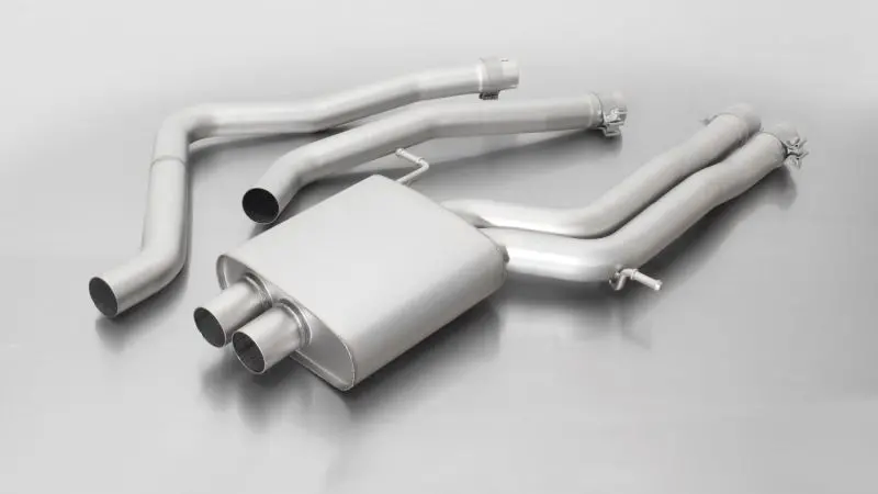 Remus Resonated Center Exhaust Section For 2013 Audi Rs7 4.0L V8 – Oem+ Sound & Flow Enhancement 1